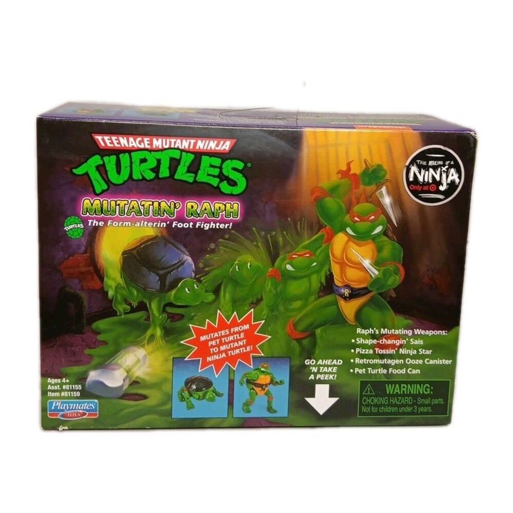 Teenage Mutant Ninja Turtles Mutatin' Raph Action Figure TMNT 2023 - New In Box
